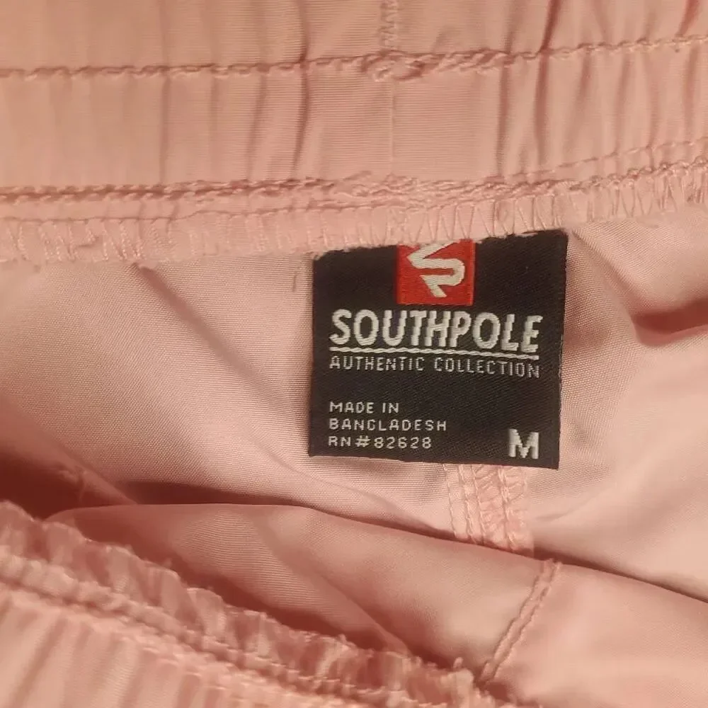 Southpole Standard Issue Elastic Waist Quick Dry Shorts Light Pink Men's M